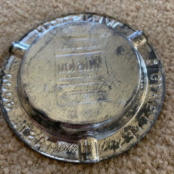 Winston Vintage Tin Ashtray - Picture 3 of 4